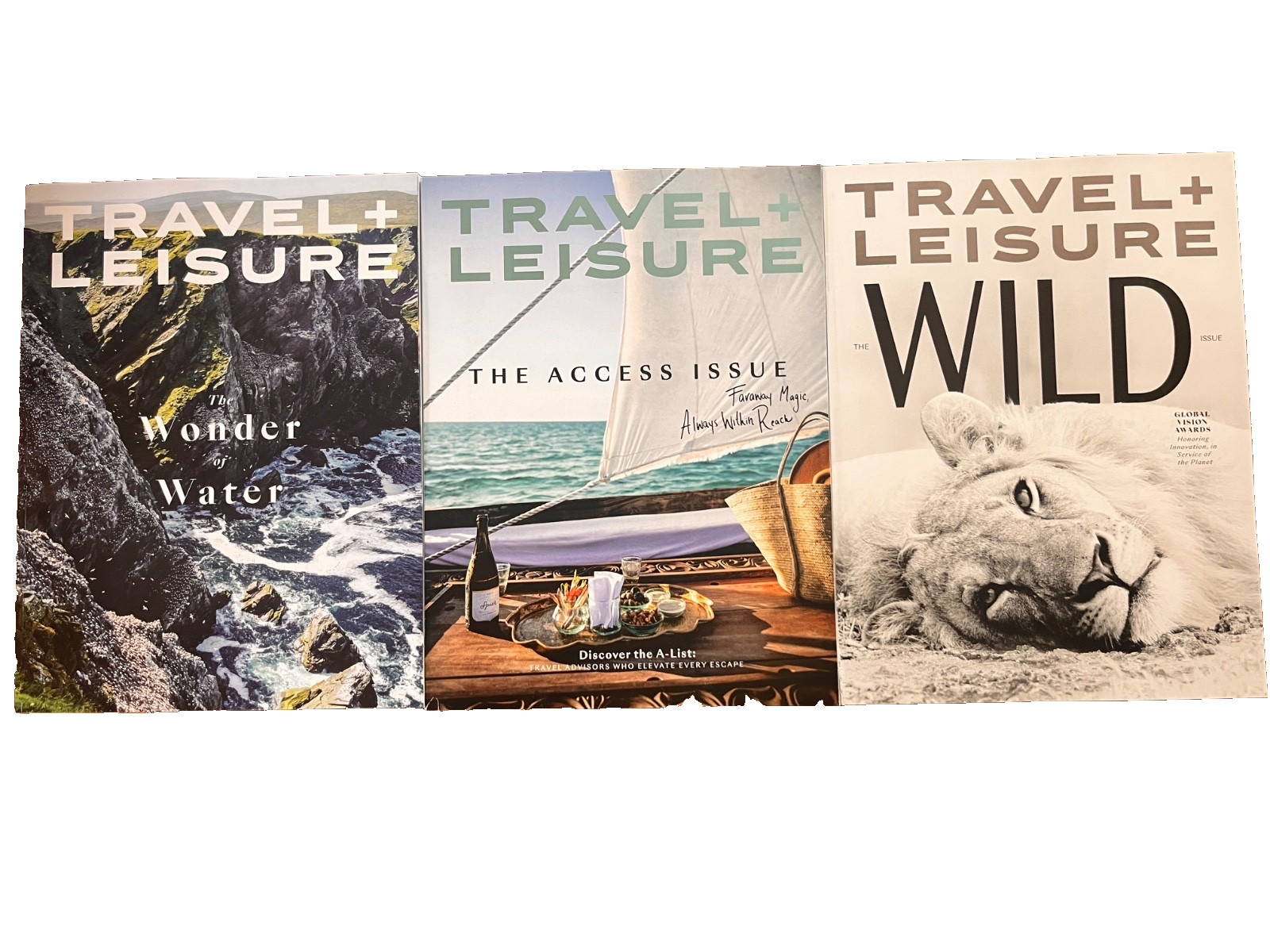 Lot of 3 New 2026 Travel + Leisure Magazines Feb. March & April 2026