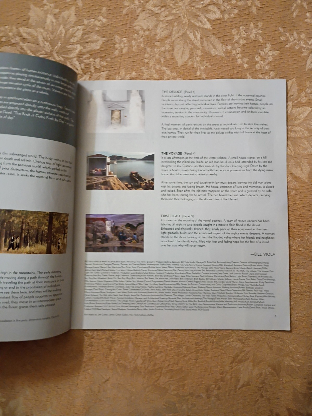 2002 Guggenheim Guide Bill Viola Going Forth By Day Exhibition PB Museum NYC