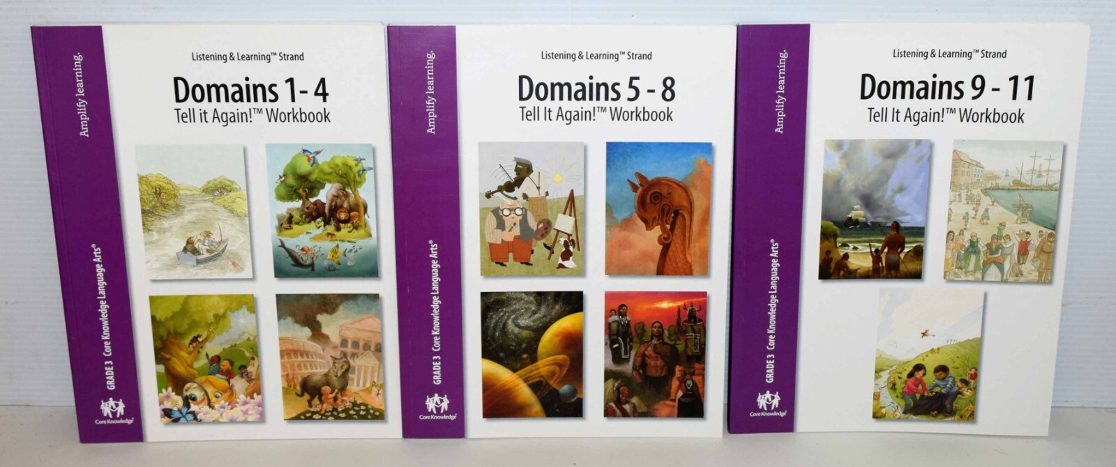 Core Knowledge Skill Strand Grade 3 Set–Domains 1-4, 5-8 & 9-11 FREE SHIPPING