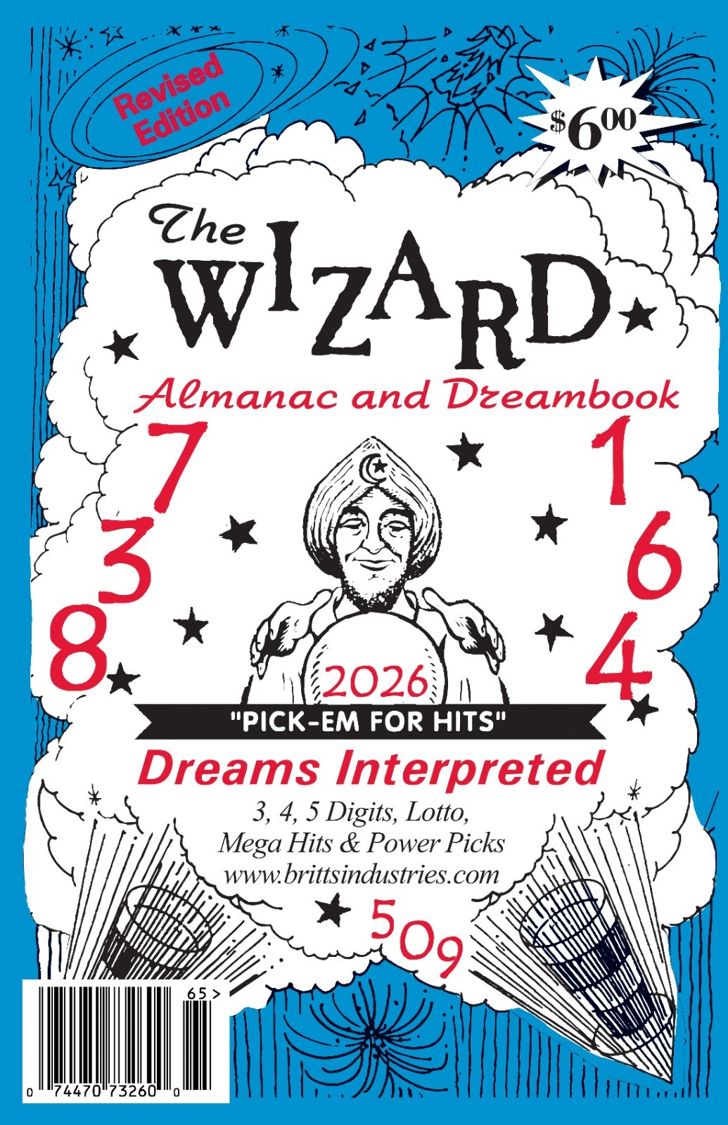 2026 The Wizard Almanac – Dream Book – Lottery Book – Numerology Book – Lottery