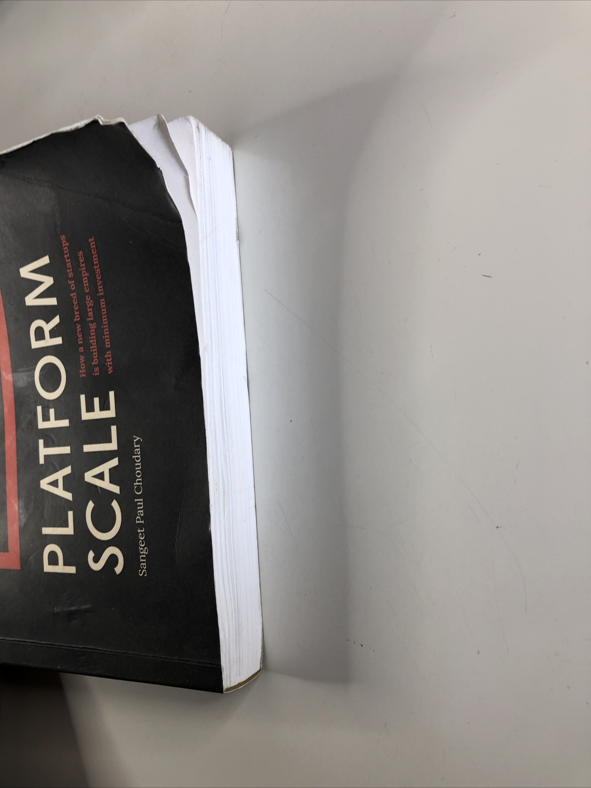 Platform Scale Sangeet Paul Choudary. how a new breed of startups is succeeding