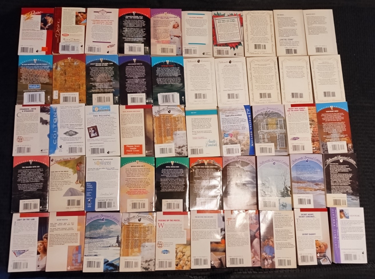 ROMANCE PAPERBACKS – BUILD YOUR OWN LOT Silhouette