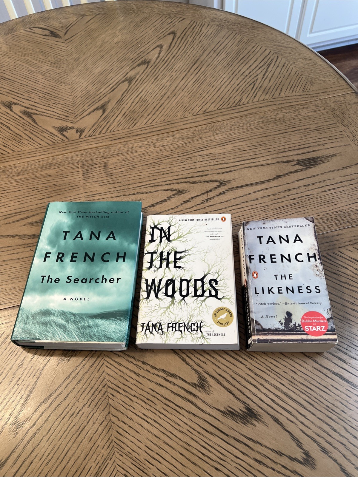 TANA FRENCH ~ Lot of 3 books ~ In the Woods, Likeness, Searcher