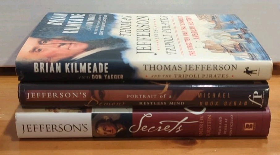 Lot 3 Thomas Jefferson Biographies: Brian Kilmeade, Andrew Burstein VG!
