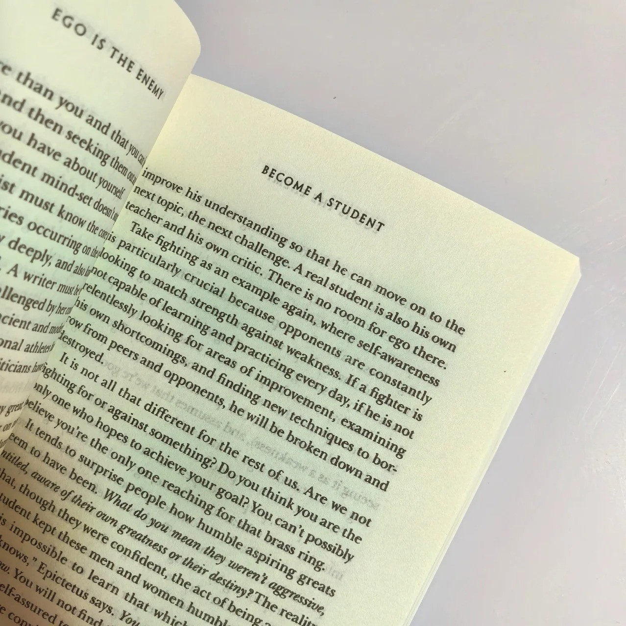 Ego Is the Enemy Book by Ryan Holiday | Motivation Discipline Success Bestseller
