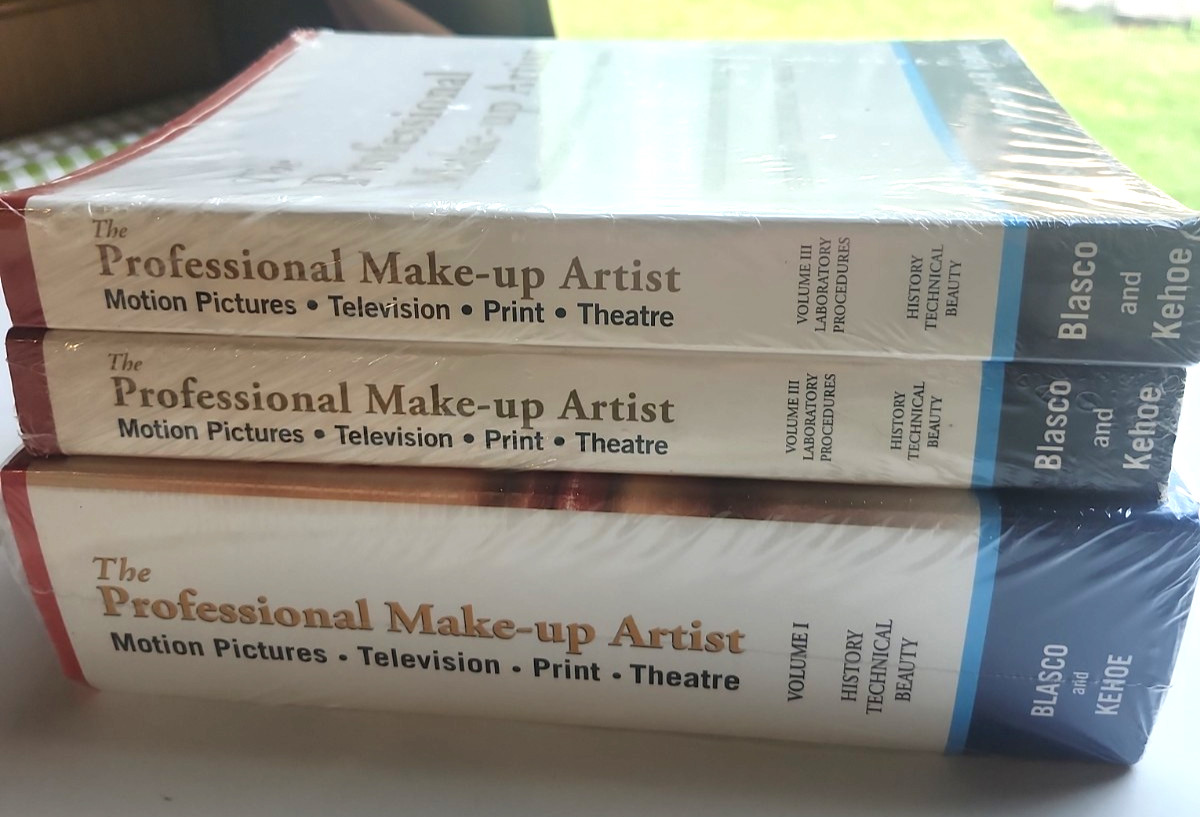 The Professional Make-up Artist 3 Volumes Joe Blasco Theatre Television SEALED