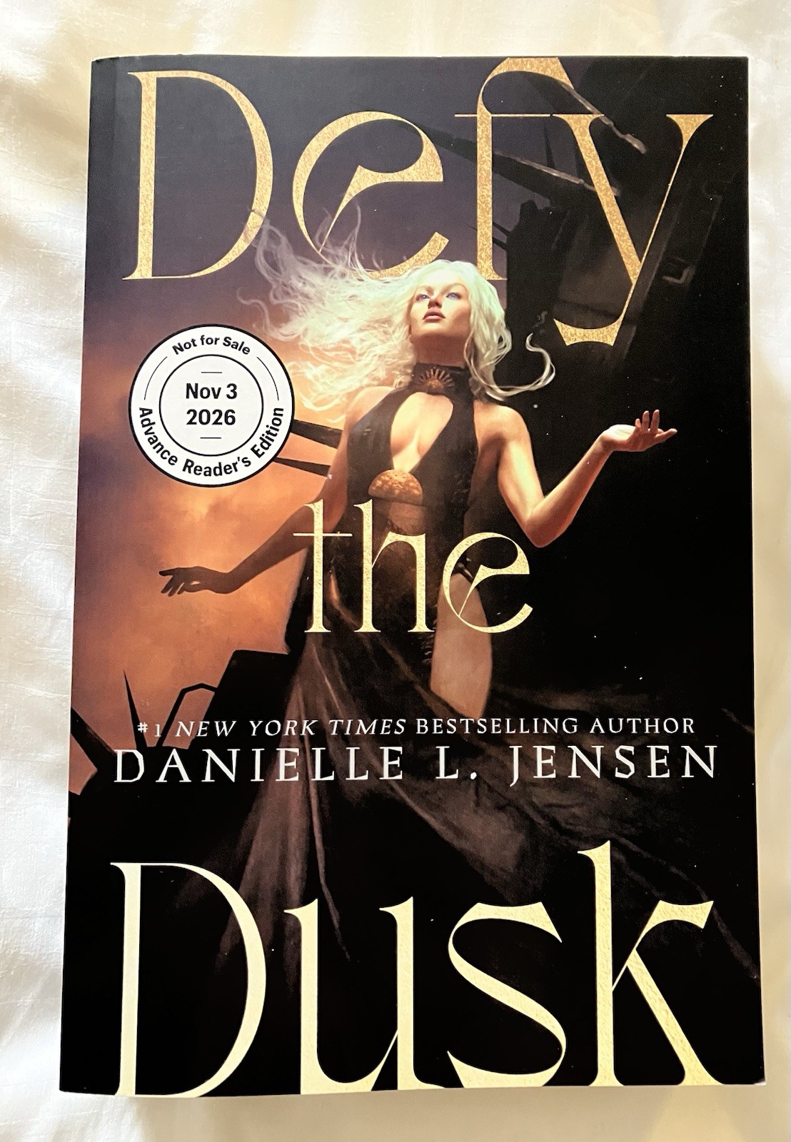 Defy the Dusk by Danielle L. Jensen Arc Advanced Reader Copy Brand New TPB Book
