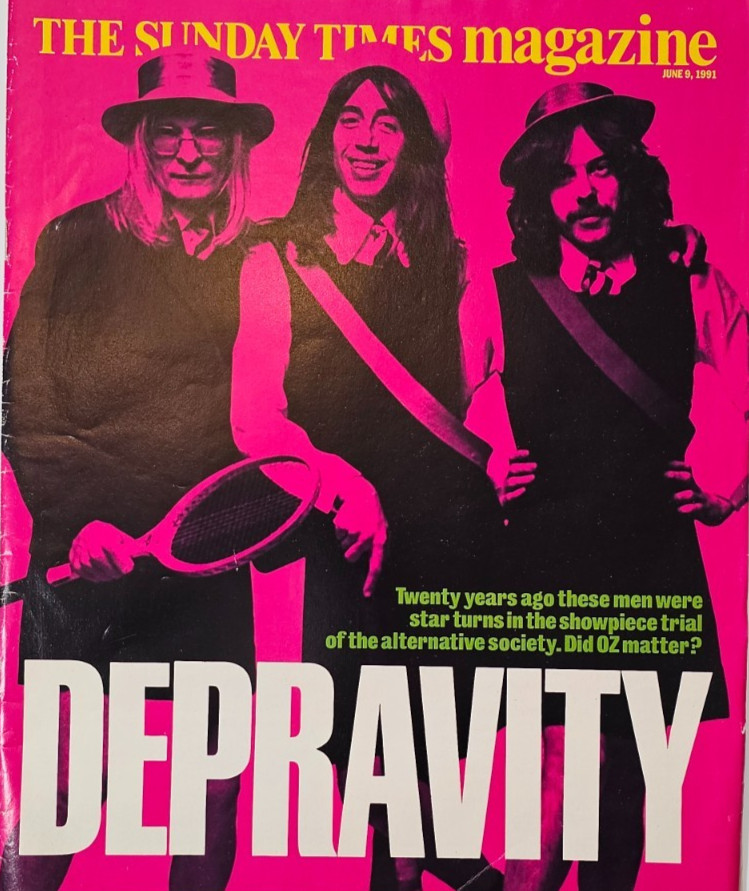 Sunday Times Magazine – Jun 9 1991 – OZ -Depravity!
