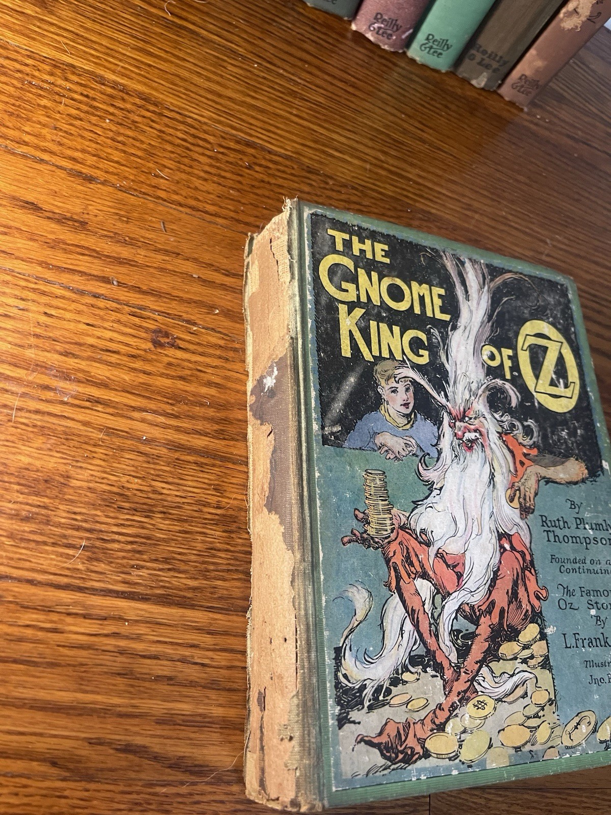 Lot of (12) 1st Ed L Frank Baum OZ Hard Covers Color Plates READ