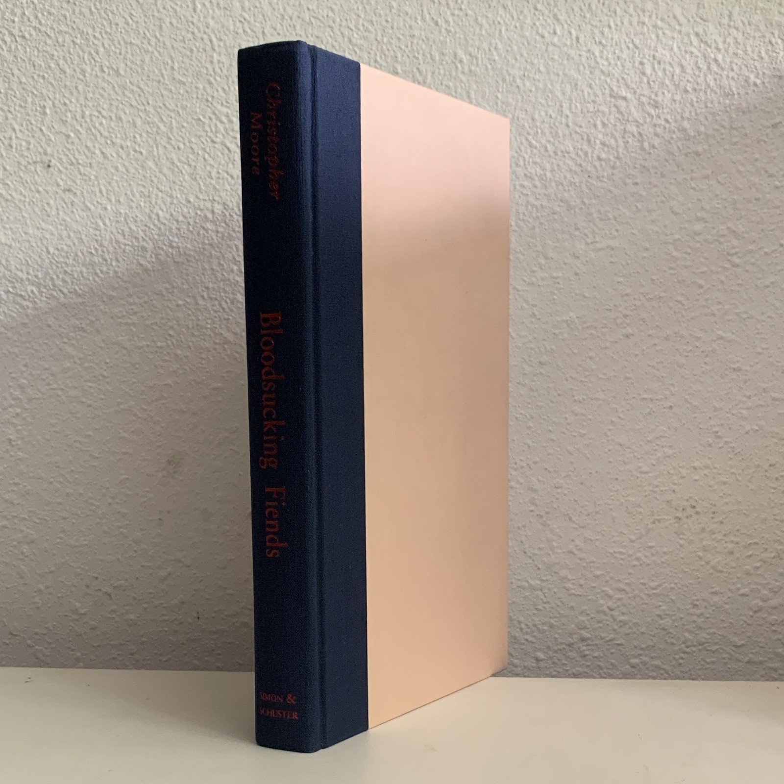 Christopher Moore Bloodsucking Fiends: A Love Story Hardcover Signed 1995