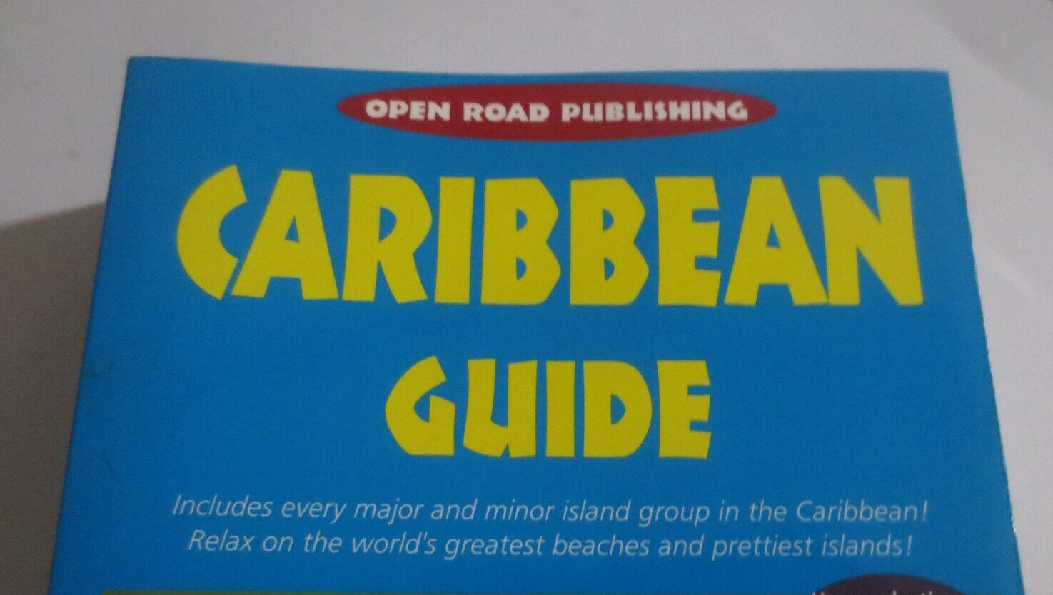 OPEN ROAD CARIBBEAN GUIDE PAPERBACK 864 PGS 5.5X 8.5 INCHES 1998