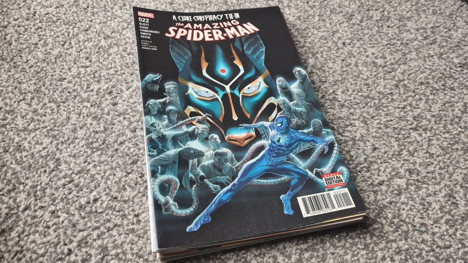 VARIOUS SPIDERMAN – AMAZING/VENOM/SPIDER-GWEN/SUPERIOR/SILK/MILES MORALES