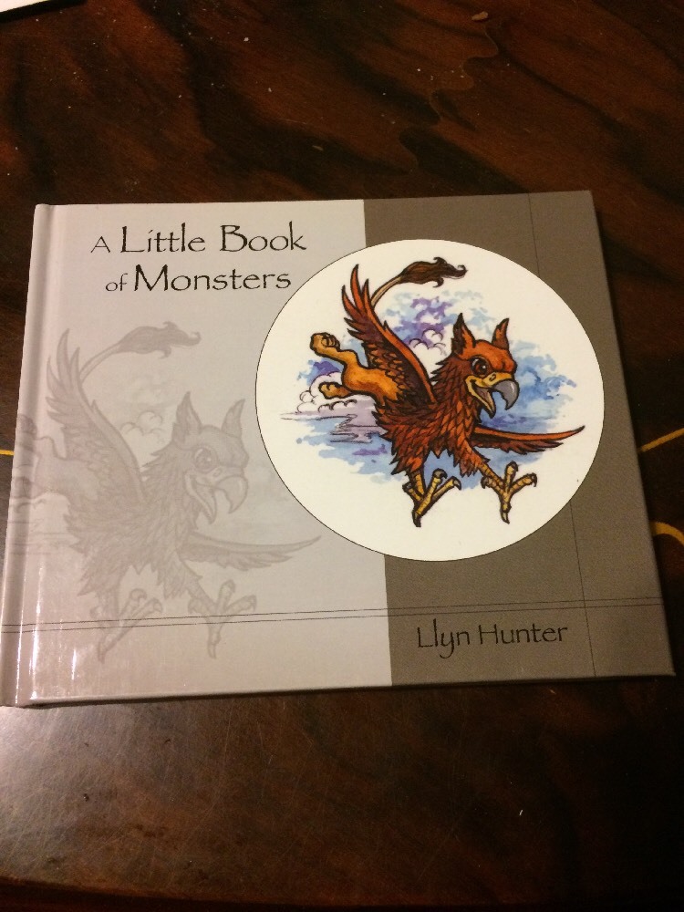 A Little Book Of Monsters By Llyn Hunter Signed