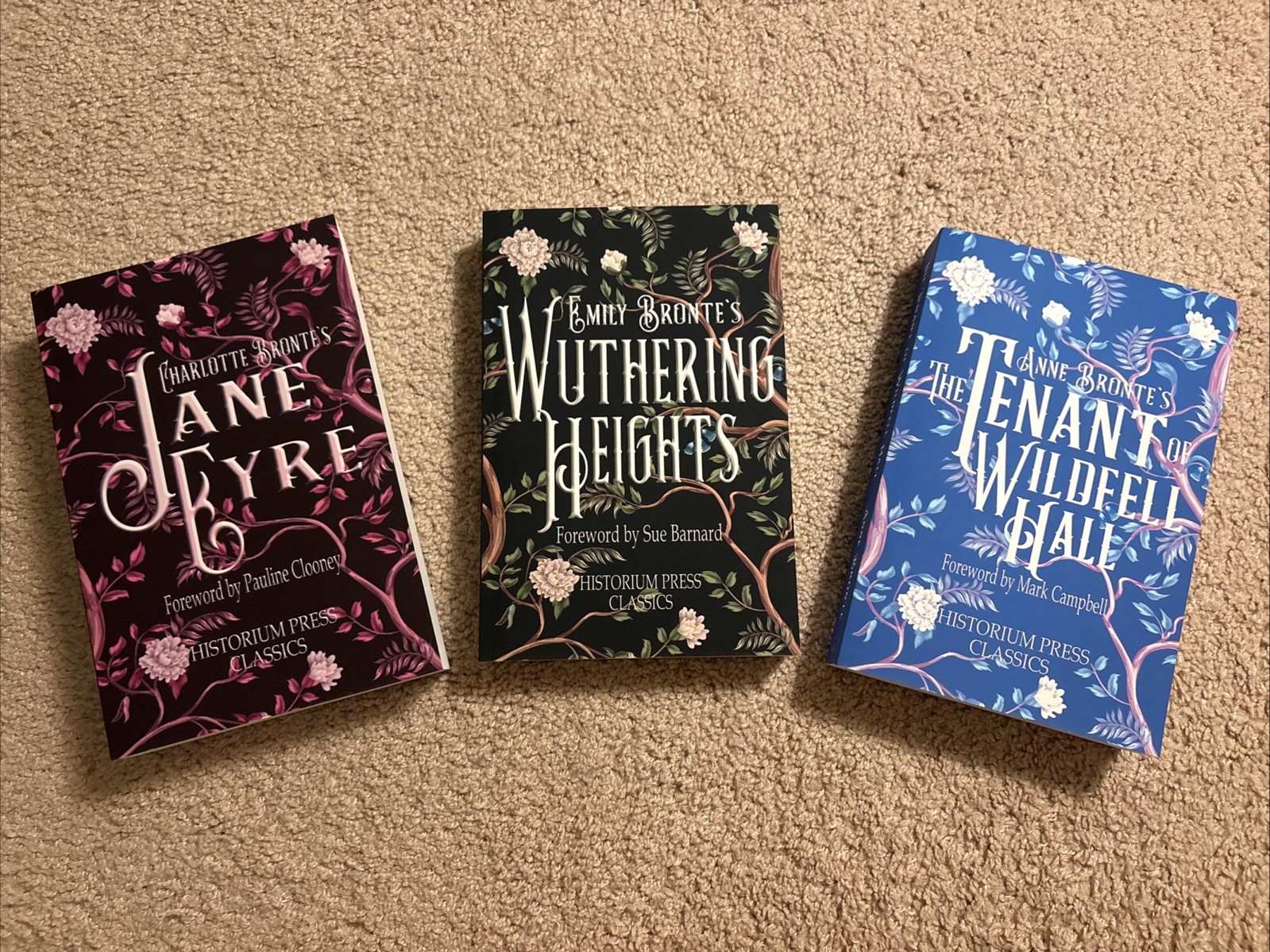 Bronte Sisters: Jane Eyre; Wuthering Heights; and the Tenant of Wildfell Hall