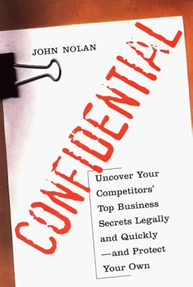 ??Confidential BY JOHN NOLAN :- paperback