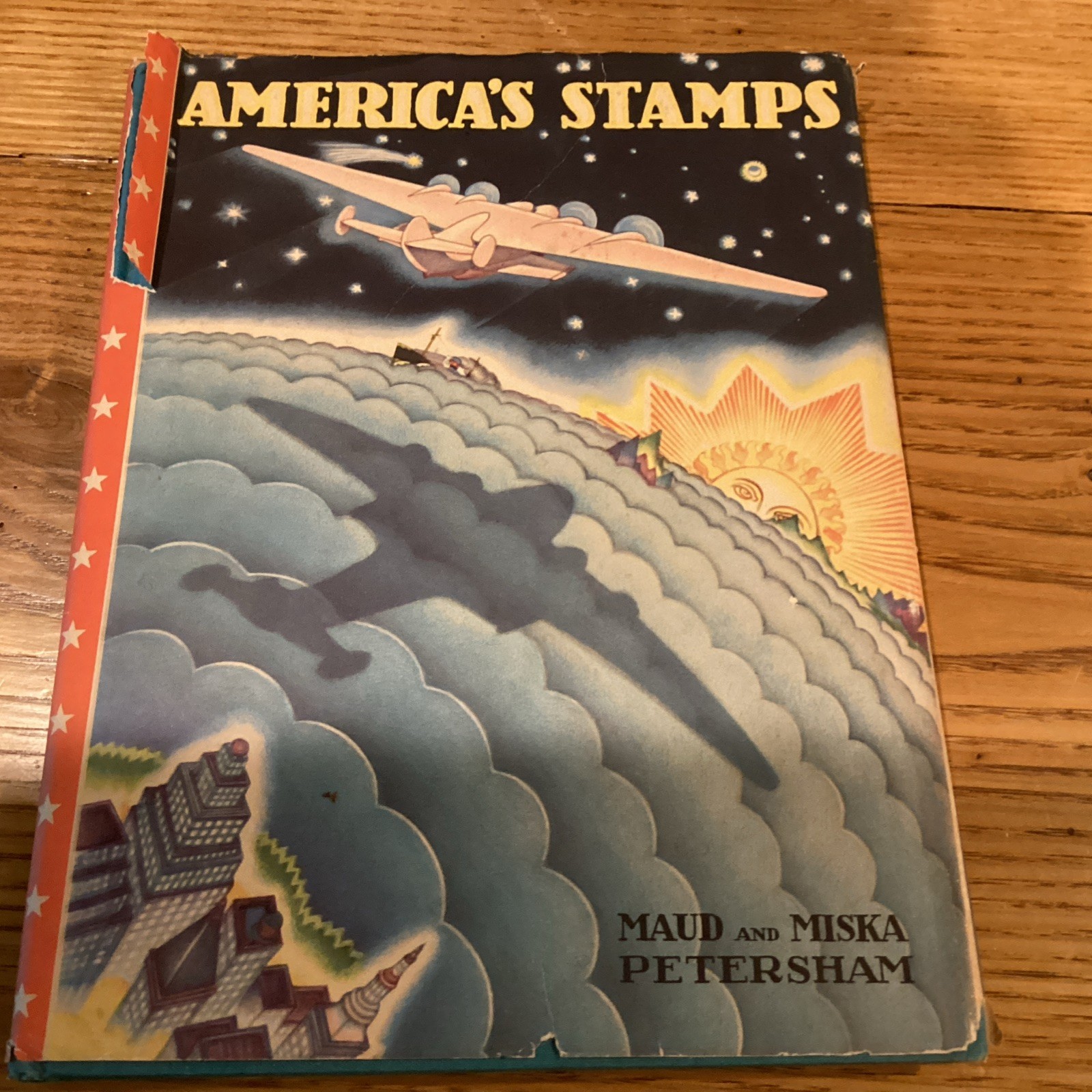 America’s Stamps Book By Petersham 2nd Printing 1947 144 Pages