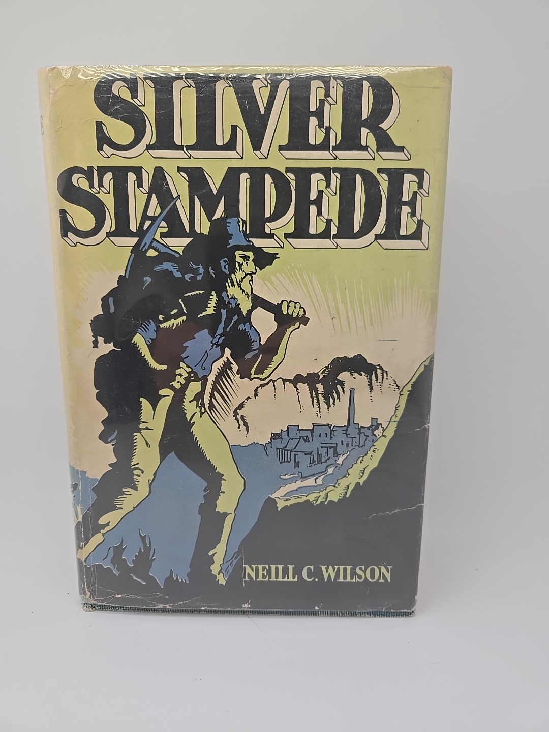 Silver Stampede 1937 !st Printing Neil C Wilson DJ Death Valley, Mining Panamint