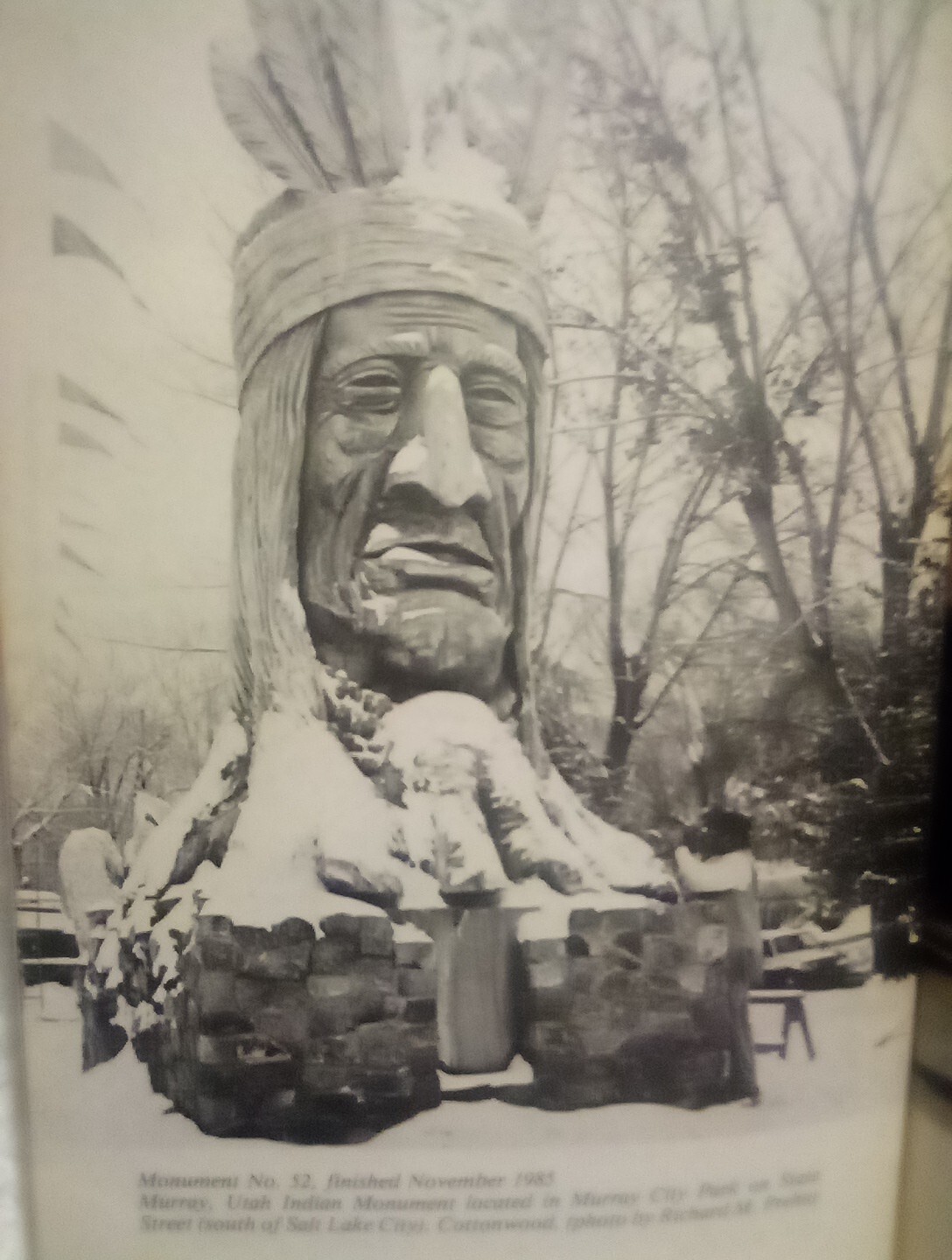 Indian Giver by Peter Wolf Toth Native American Wood Sculptures 1984 PB Signed