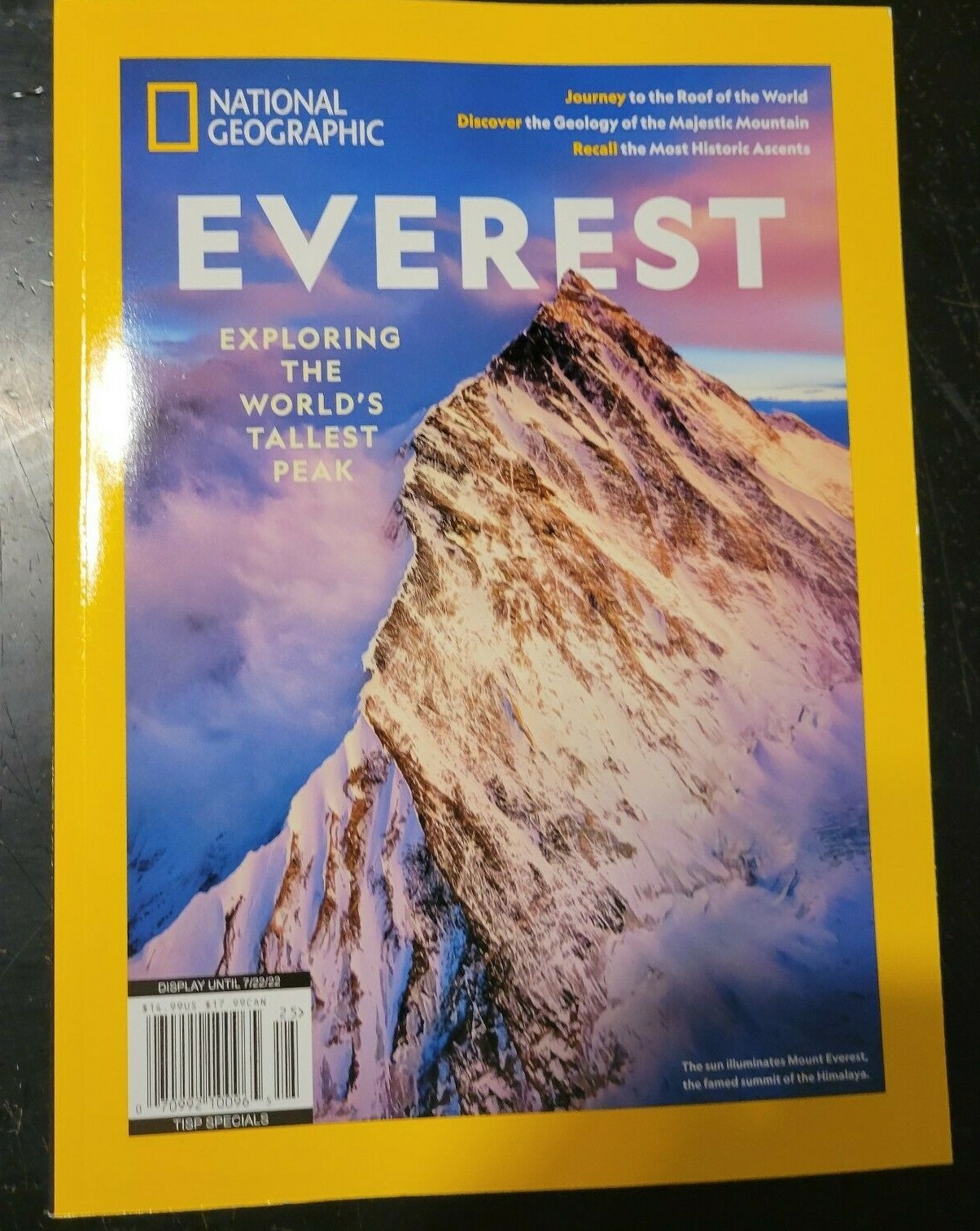 EVEREST – a National Geographic Publication – Exploring The Worlds Tallest Peak