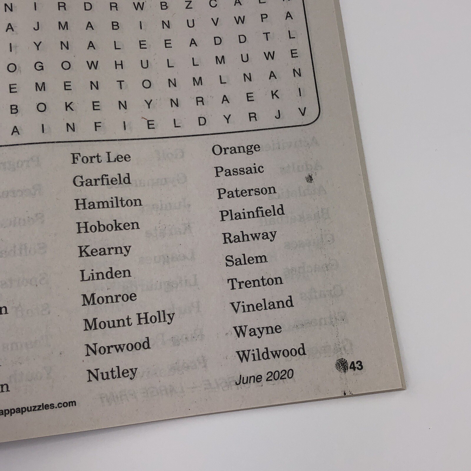 Lot Of (3) Vision St & Kappa Circle-A-Word Puzzles Word-Finds Large Print 2019,