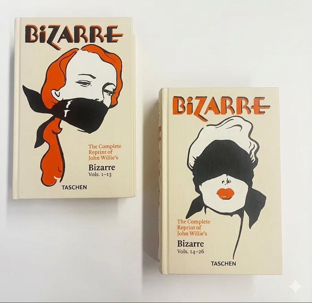The Complete Reprint of John Willie’s BIZARRE Vols.1-13 & 14-26 [Custom Box Set]