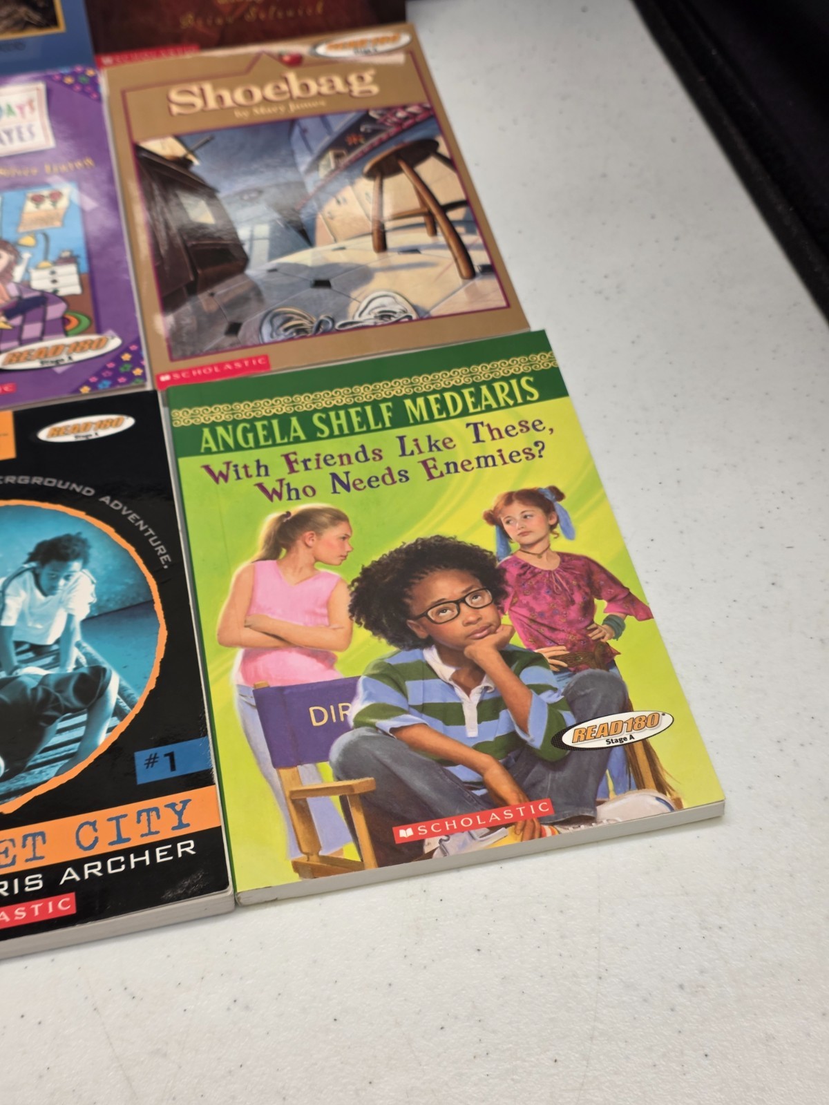 3rd-5th Grade – Scholastic READ 180 – Stage A, Level 3 Reading Books (9 books)