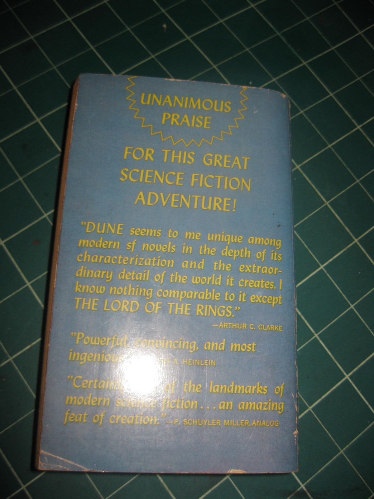 DUNE 1965 Ace Books Paperback 1st Print w/moderate normal wear