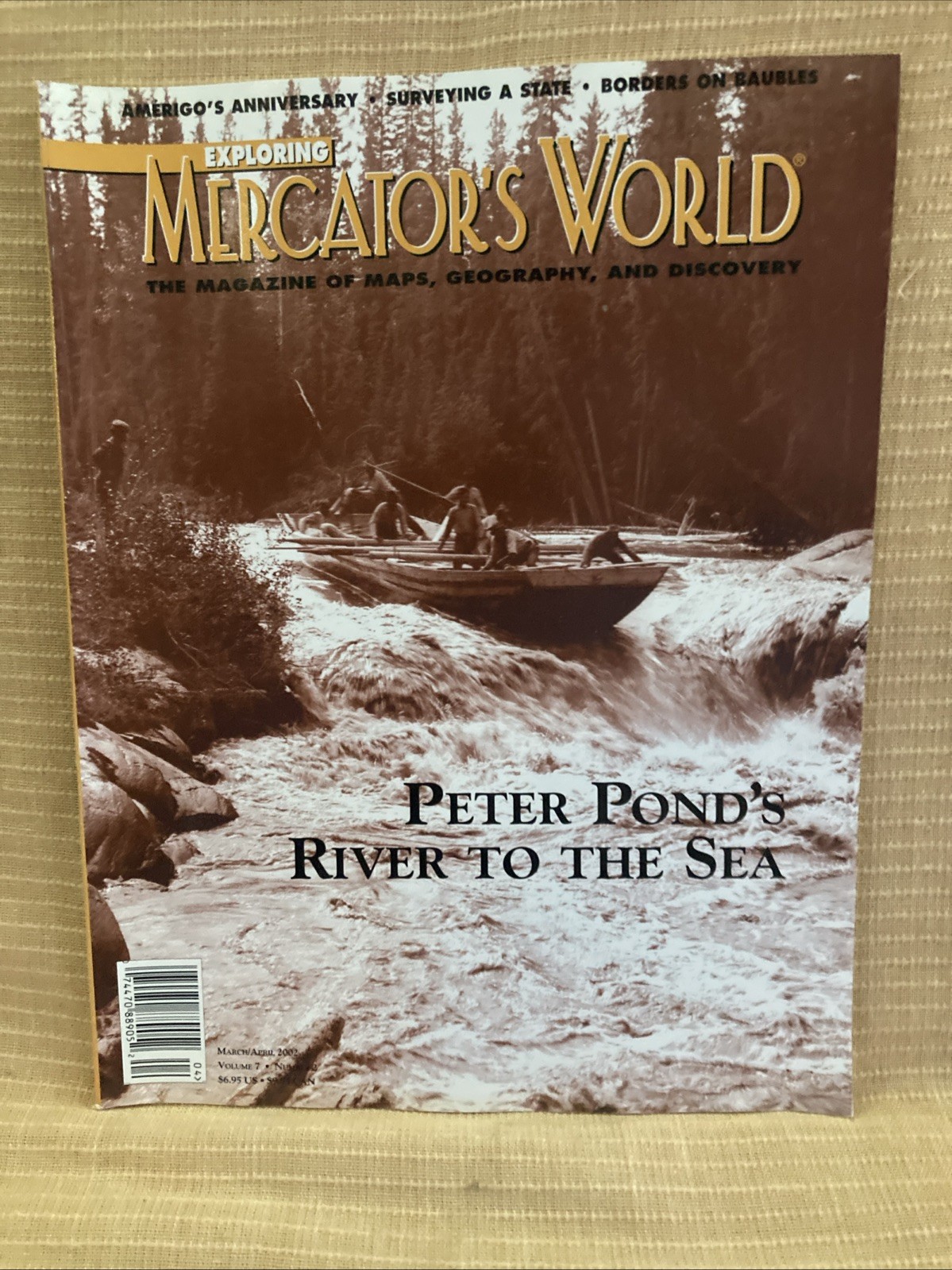 Mercator’s World Magazines 2002 Volume 7 Number 1-6 Maps, Atlases, Globes