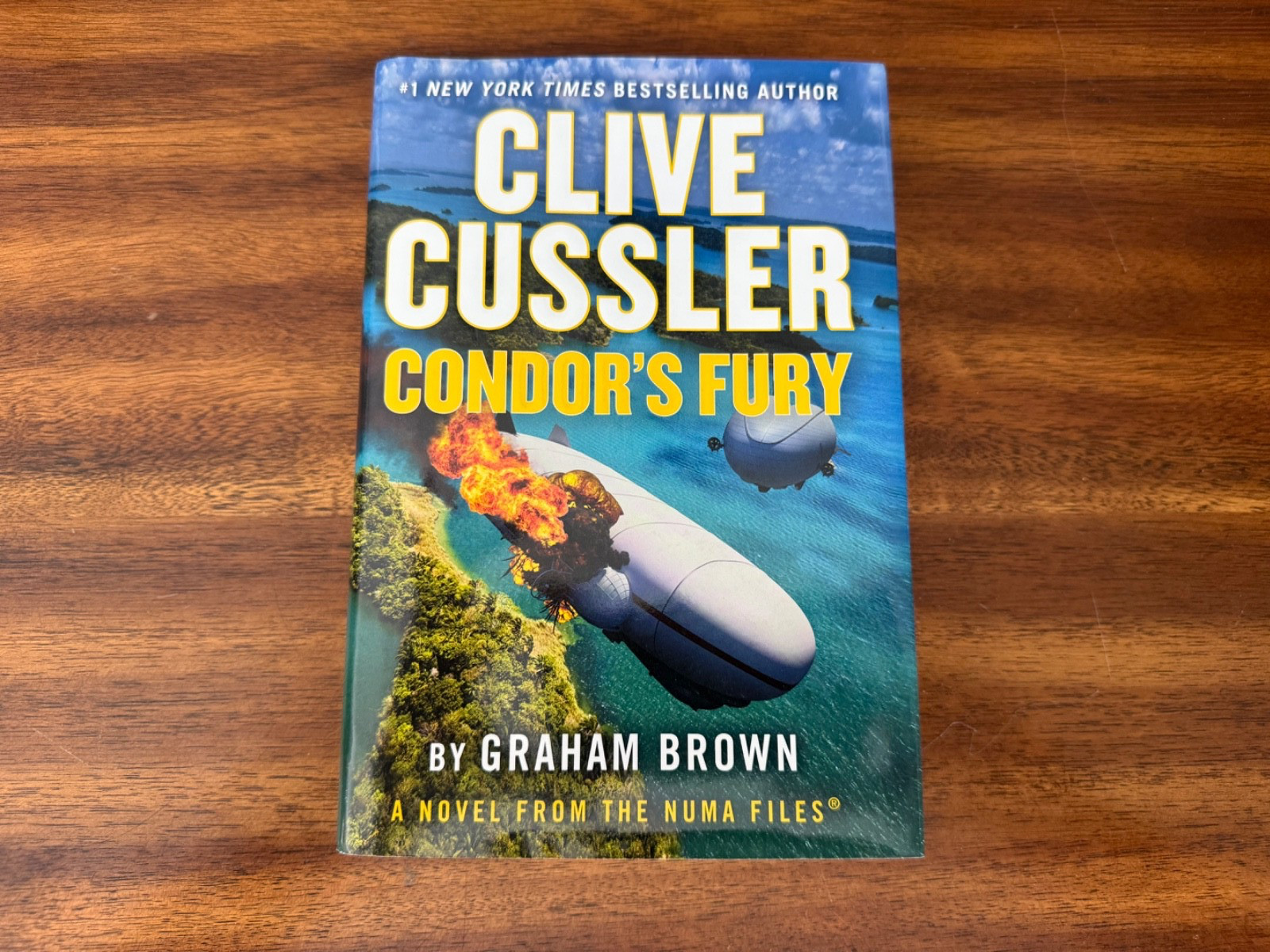 Clive Cussler Condor’s Fury by Graham Brown (2023, Hardcover) FREE SHIPPING