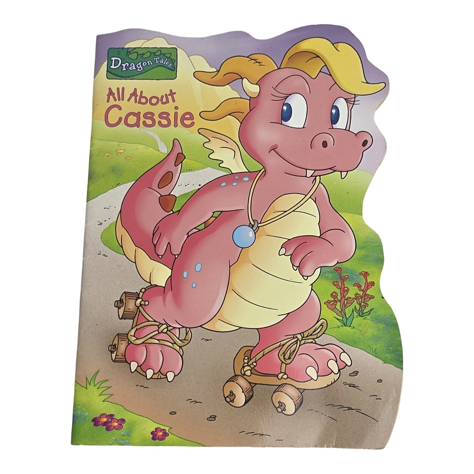 Vintage Y2K Dragon Tales All About Cassie Coloring Book 2002 NOS Unused