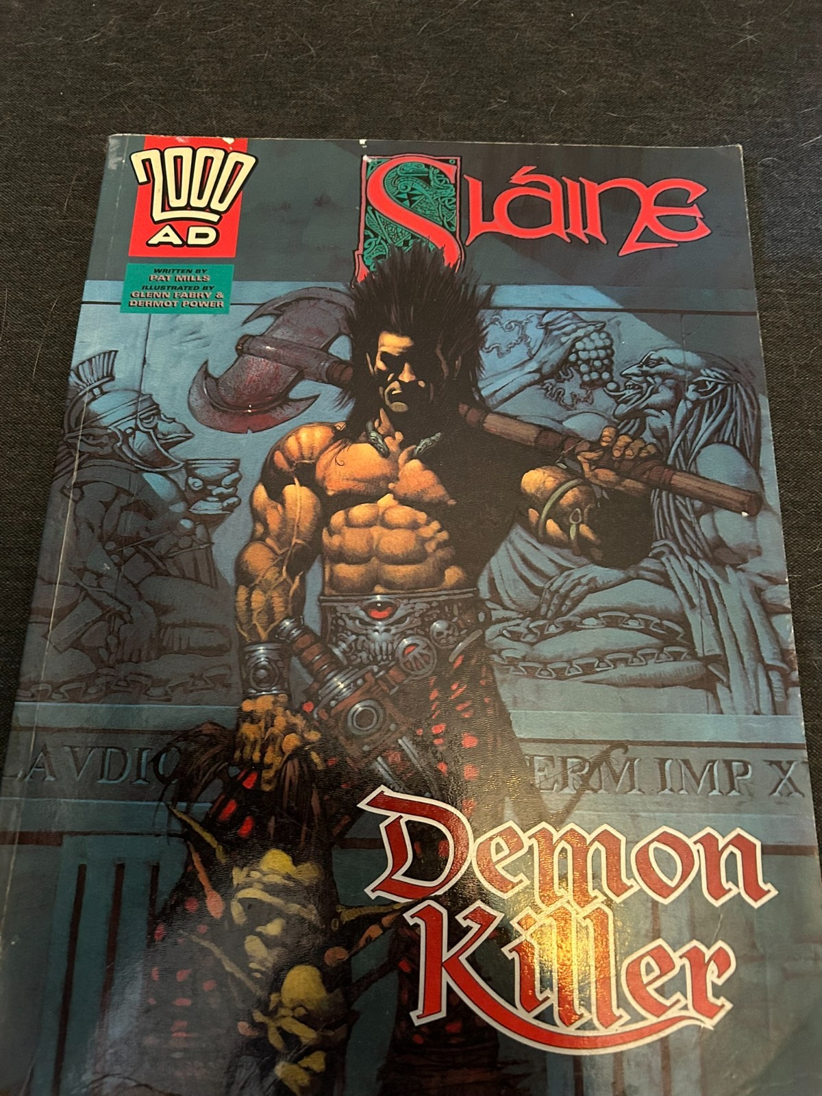 Slaine Demon Killer 2000AD 1996 Oversized Paperback TPB Hamlyn Mills Power