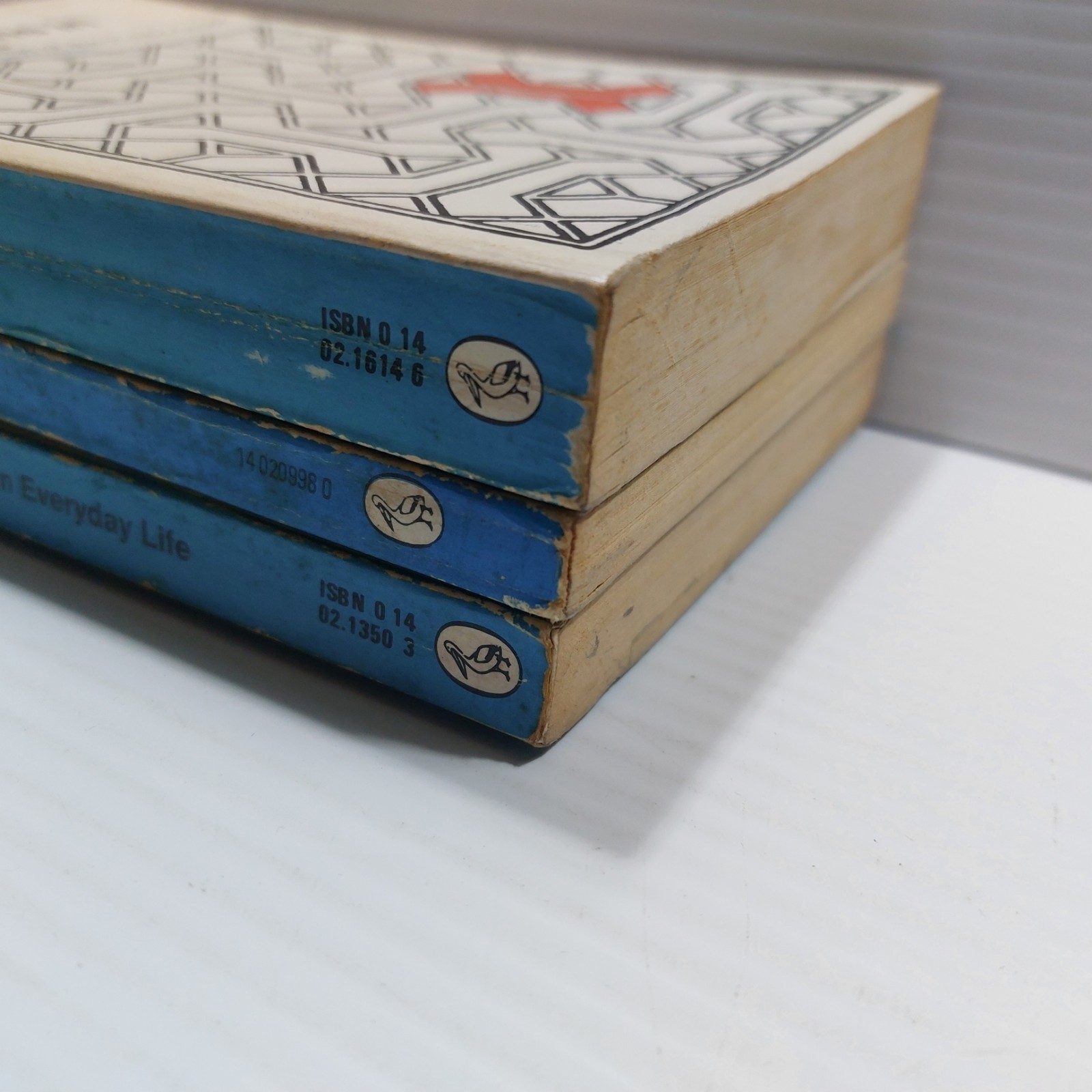 Erving Goffman Book Lot Bundle x 3 Presentation of Self Stigma Pelican paperback