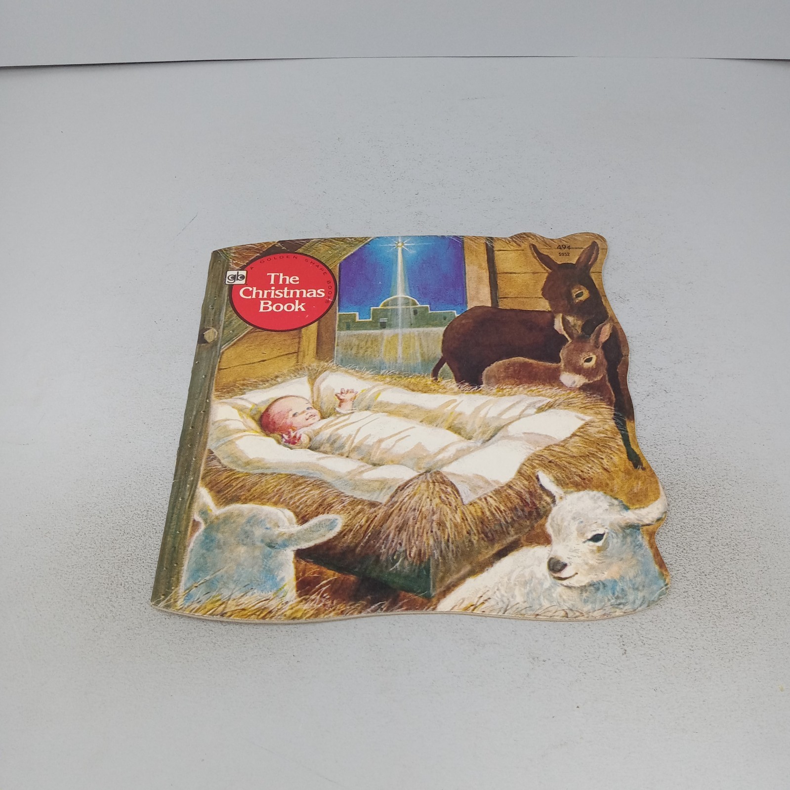 The Christmas Book: 1978 Golden Press Shape Book Paperback by Donna Kelly