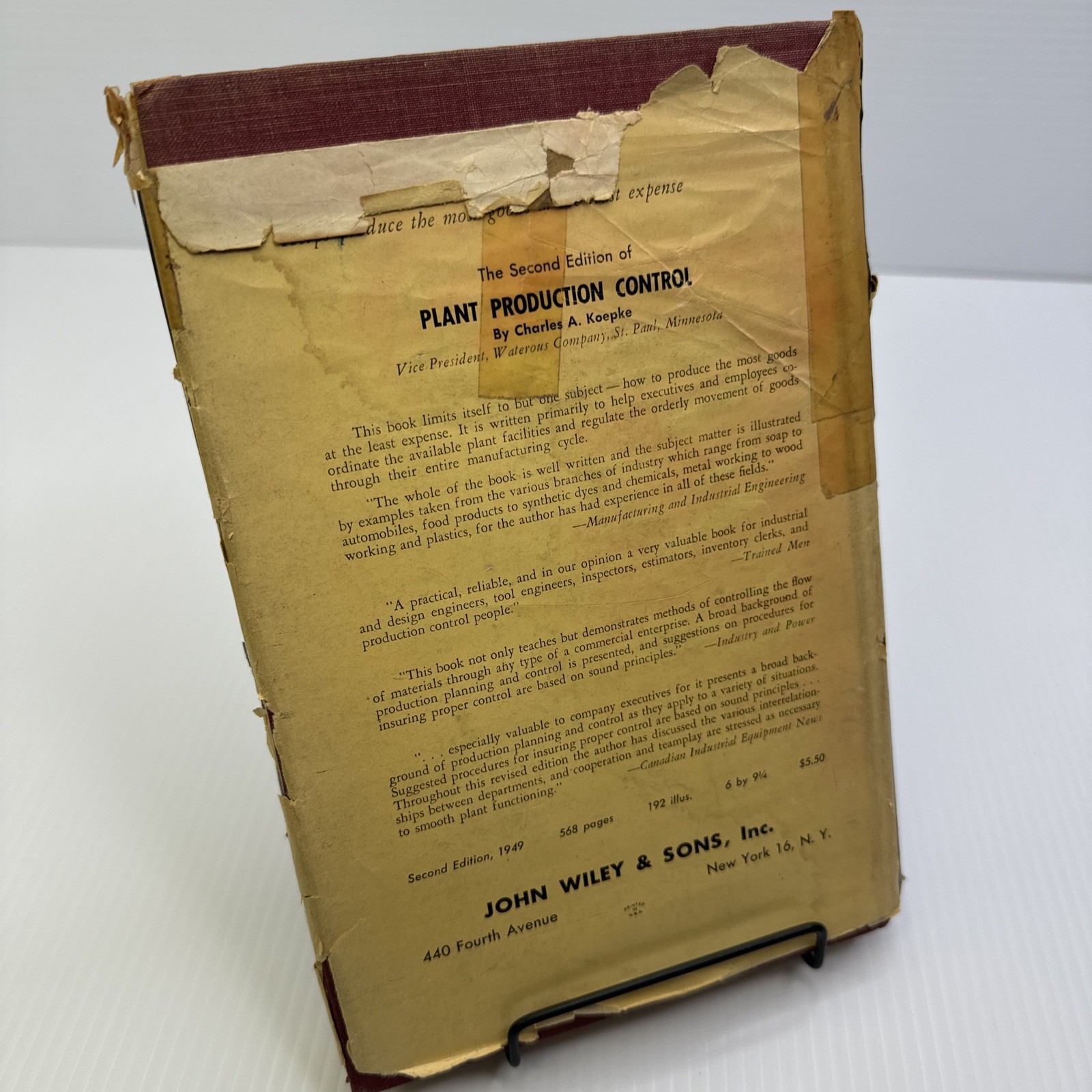 Engineering Science Plant Layout Planning and Practice Mallick & Gaudreau 1951