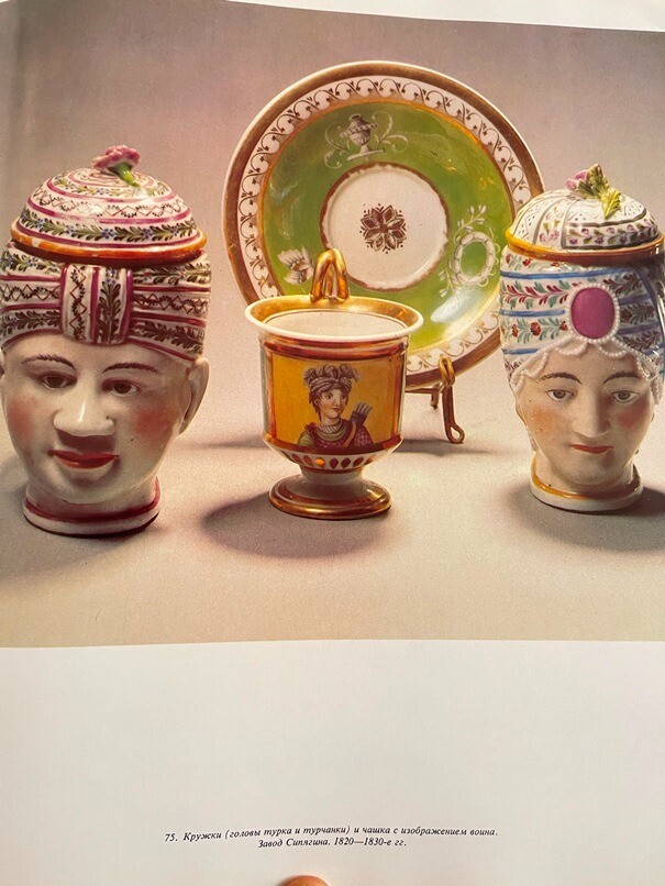 1980 RUSSIAN Porcelain: Private Factories; Русский Фарфор: Частные Заводы- Попов