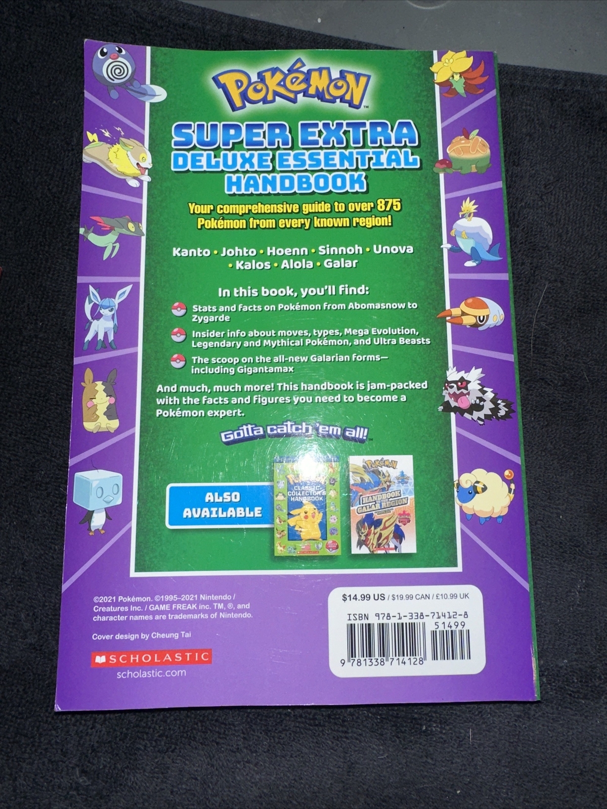 Pokémon Chapter Bks-Prepare for Trouble (Pokémon Classic /handbook) Lot Of 5