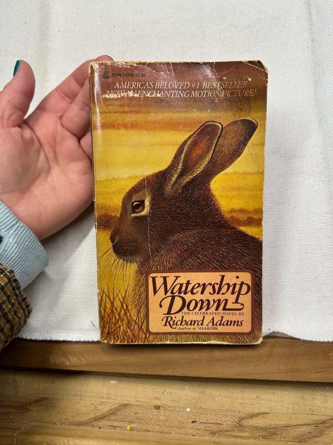 Watership Down Richard Adams 1975 Avon First Avon Printing Fantasy Classic