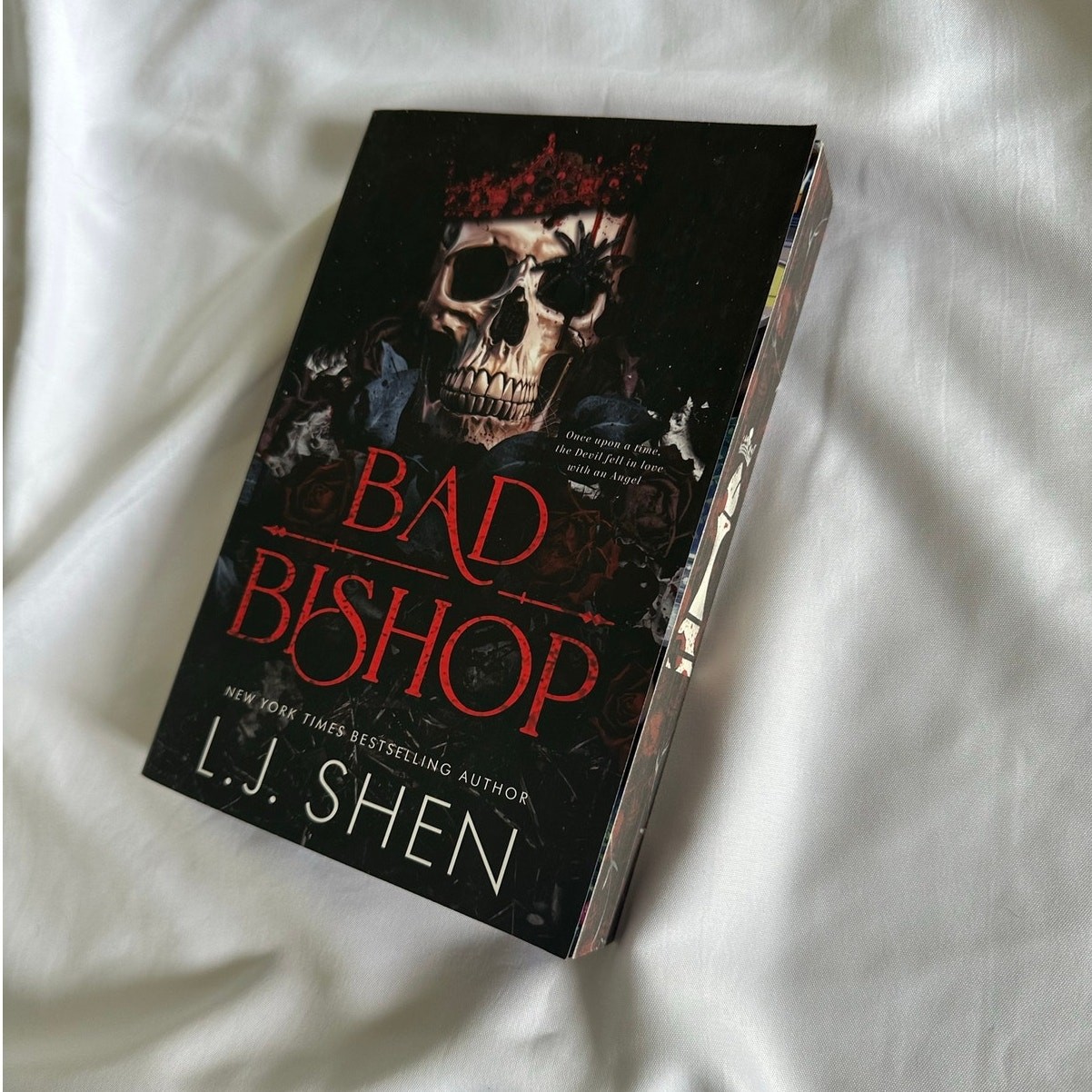 Bad Bishop By L.J. Shen Deluxe Paperback W/ Sprayed Edges New