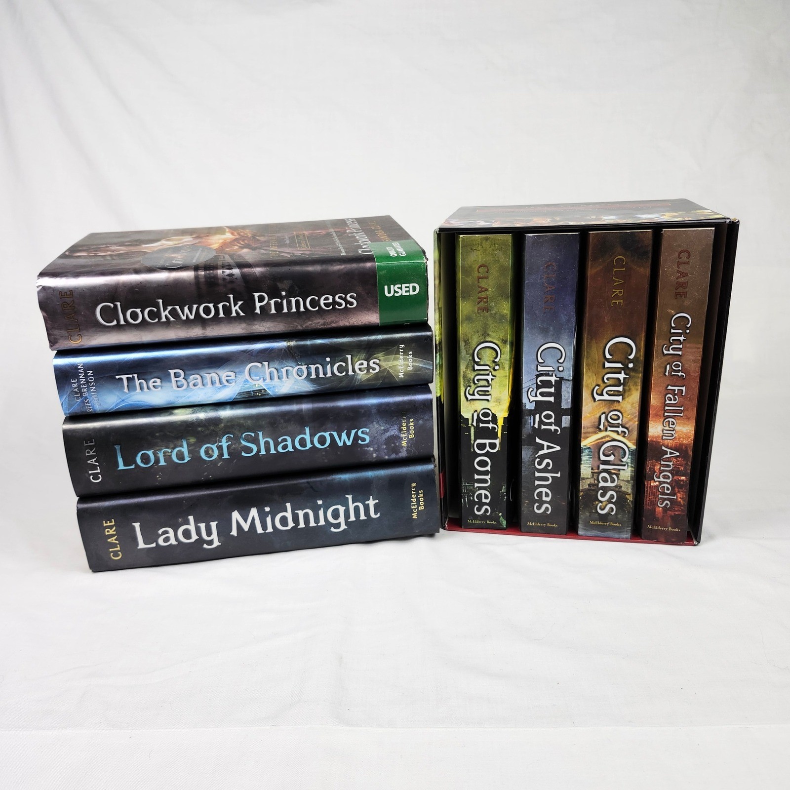 Cassandra Clare Shadowhunters Mortal Instruments Infernal Devices 8 Books Mixed