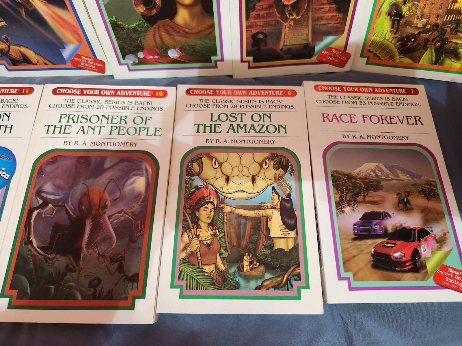 CHOOSE YOUR OWN ADVENTURE Book LOT 11 CYOA 2005 Chooseco VTG RPG