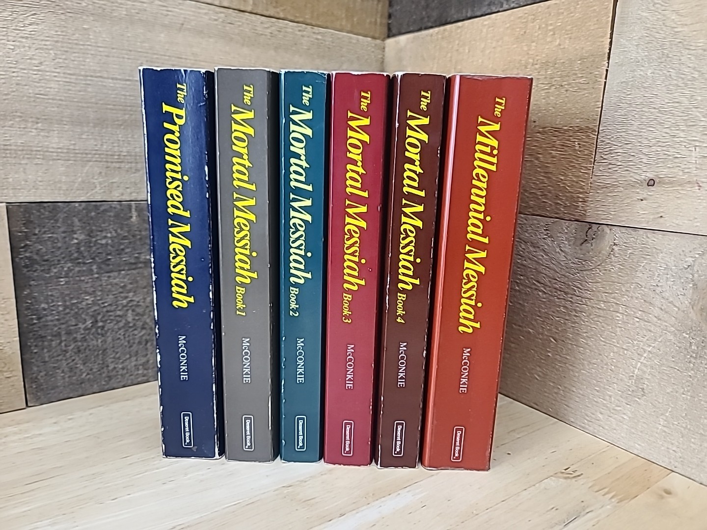 The Messiah Series Complete Set Paperback Bruce R McConkie 1-6
