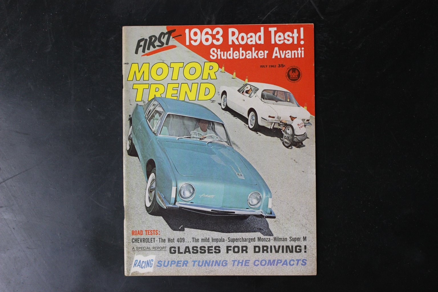 Motor Trend Magazine July 1963 Studebaker Avanti Road Test Vintage Auto