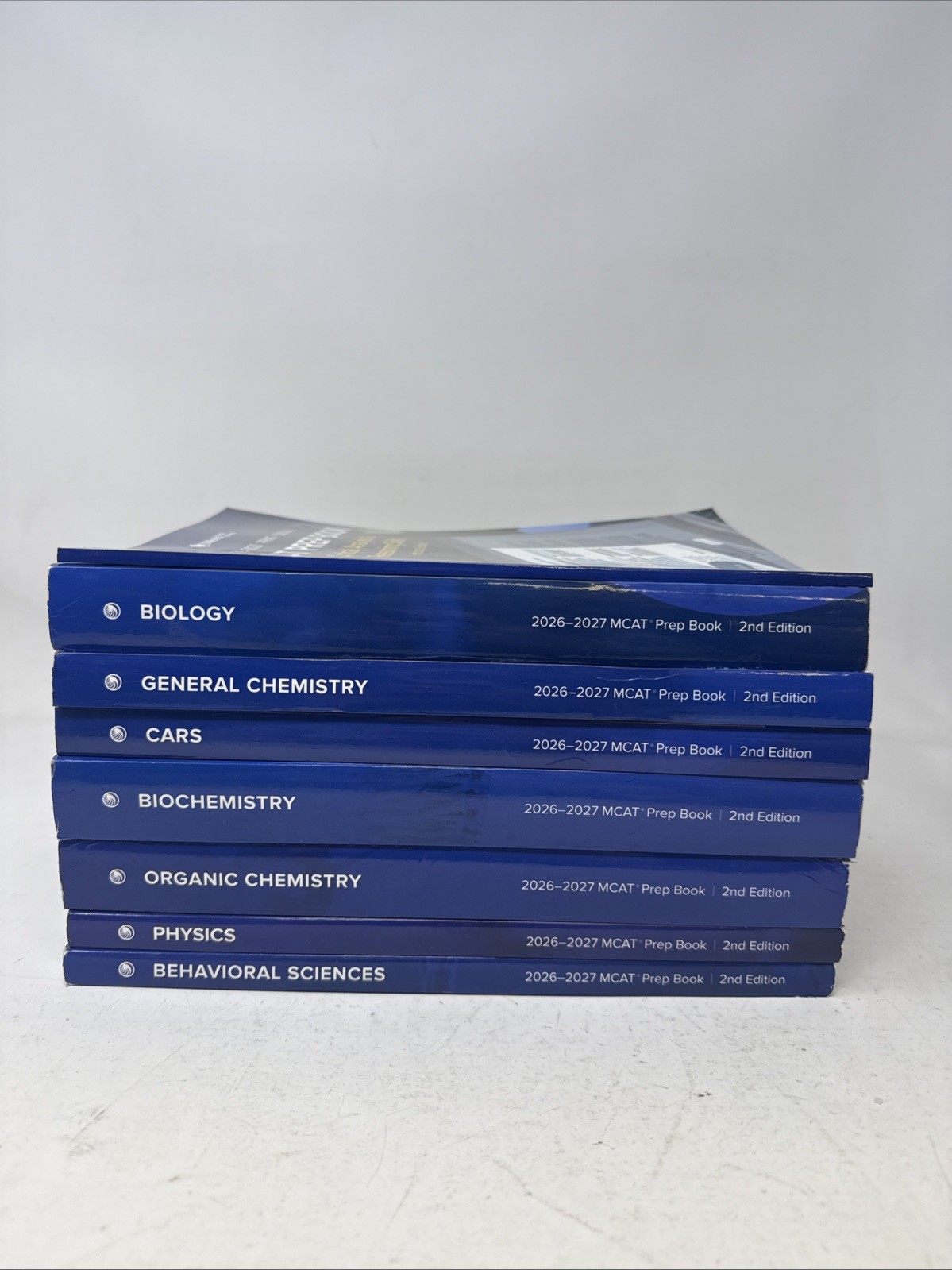 Uworld 2026-2027 MCAT Prep Book – Set Of 8 Books (No Digital Code – Books Only)