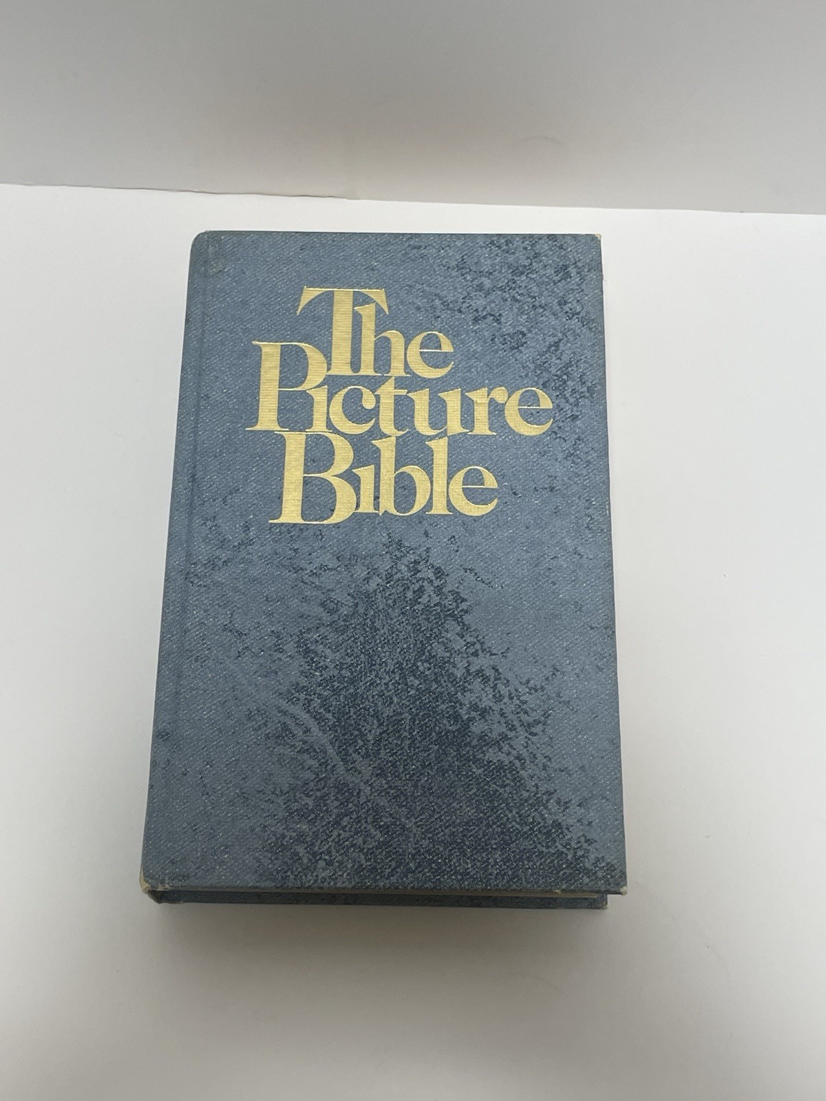 The Picture Bible 1978 Printing Blue Hardcover David C Cook BINDING NEEDS REPAIR