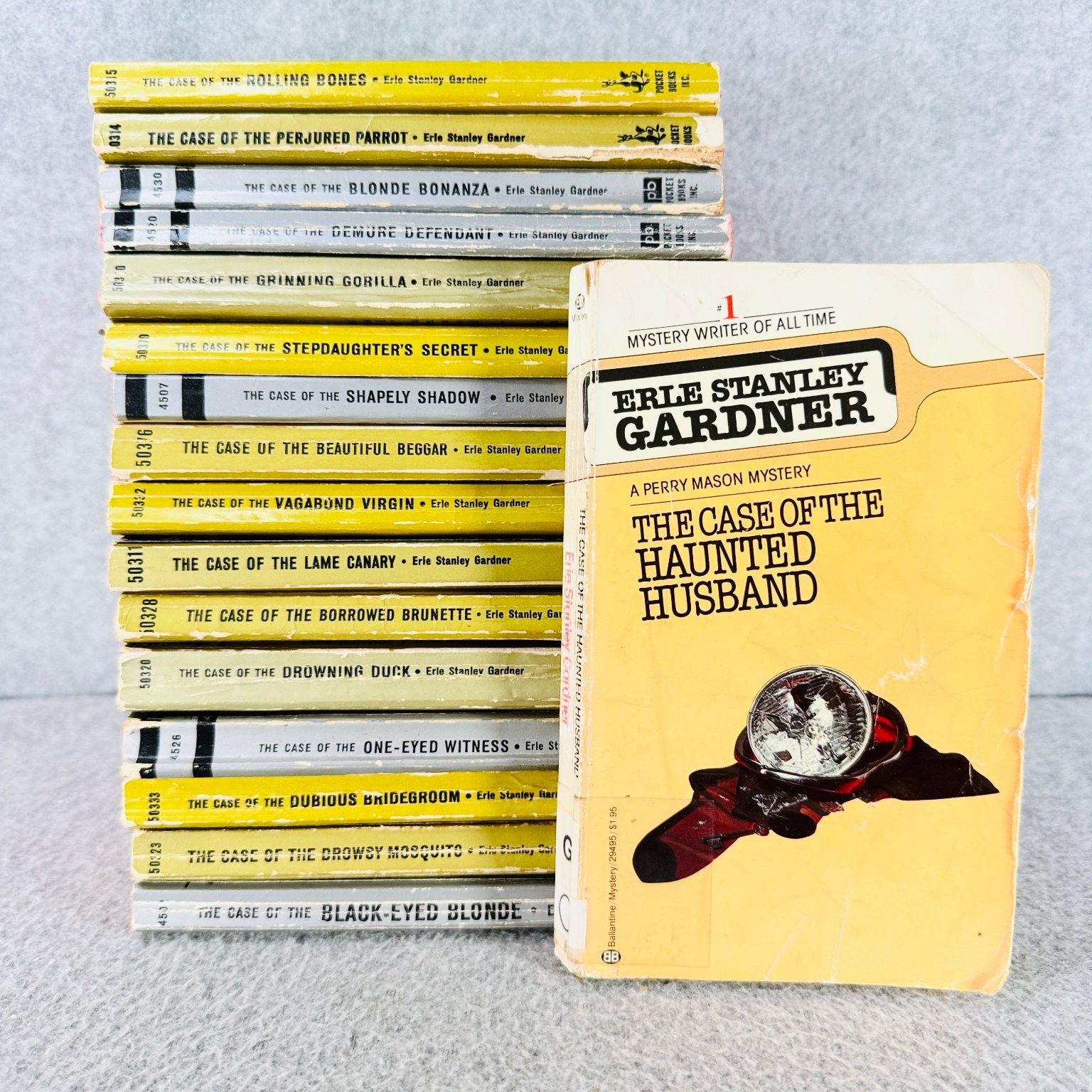 Perry Mason Mystery Lot of 17 Erle Stanley Gardner Pocket Books Vintage Fiction
