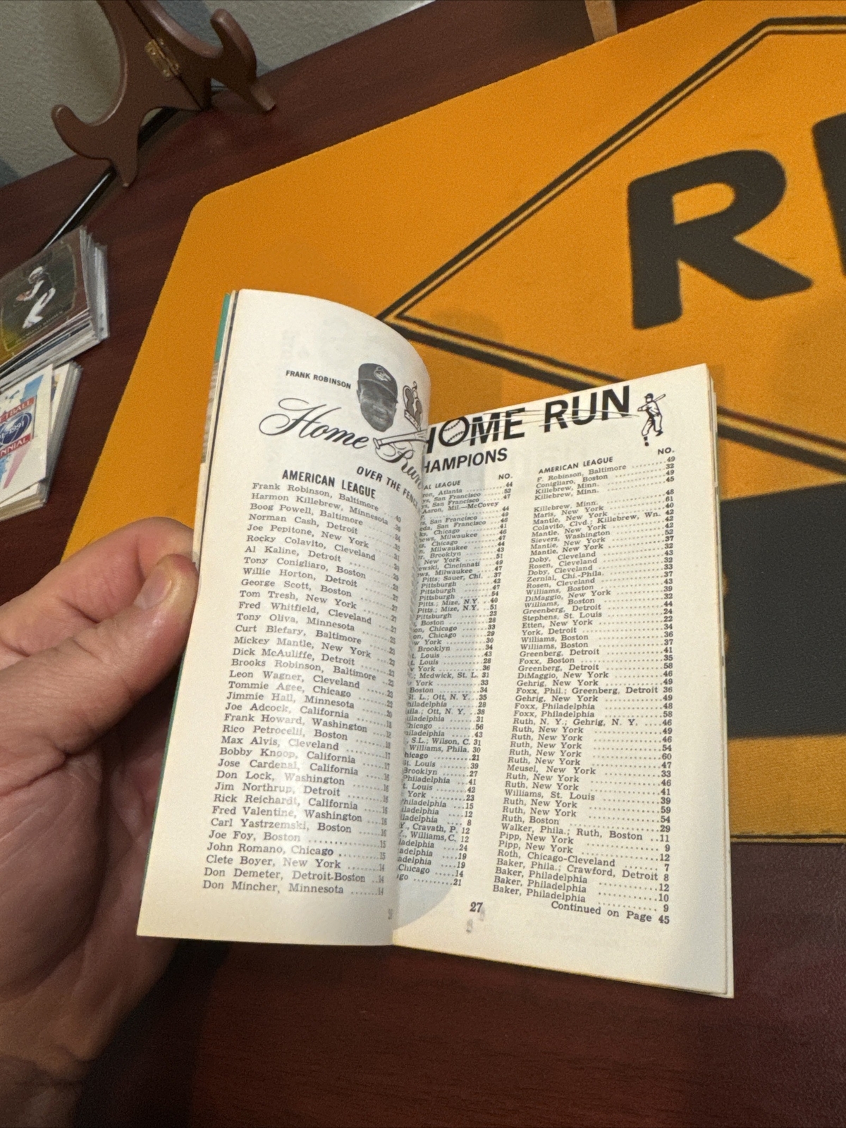FAMOUS SLUGGER YEARBOOK, 1967, USED, 61 PAGES. VERY NICE