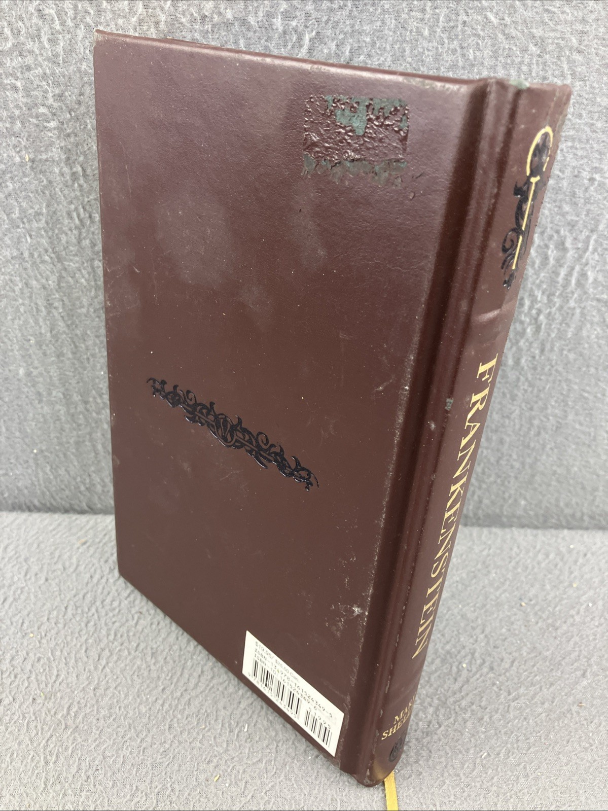 Frankenstein by Mary Wollstonecraft Shelley – Faux Leather Slight Imperfections