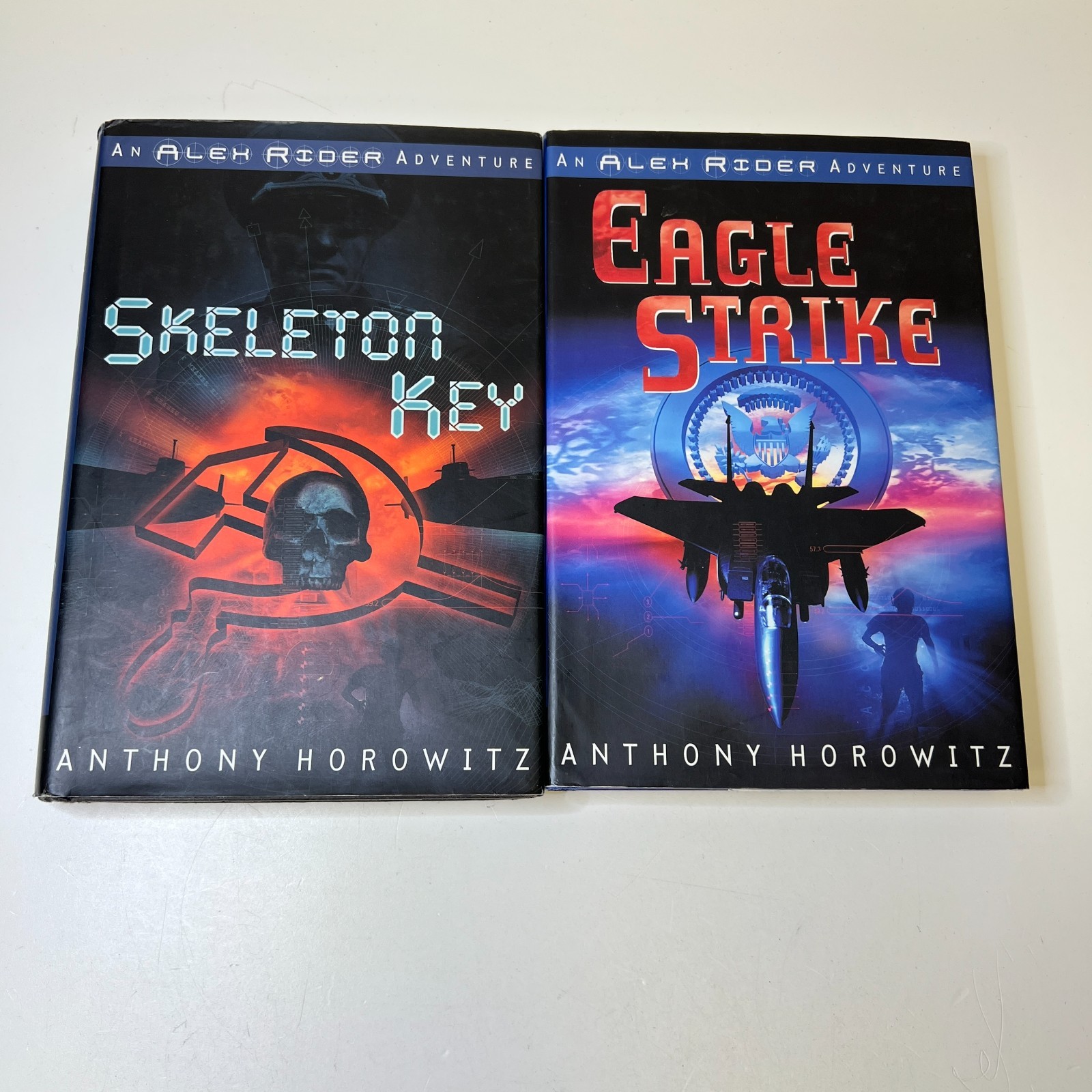 Skeleton Key & Eagle Strike (Alex Rider Ser) Anthony Horowitz Lot x 2