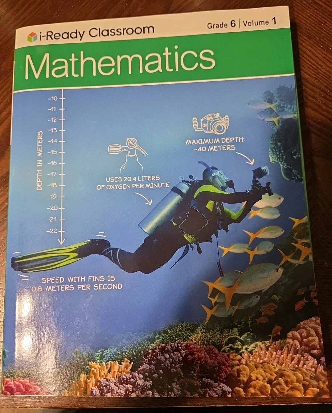 I-Ready Classroom Mathematics – Grade 6 Volume 1 Homeschool New