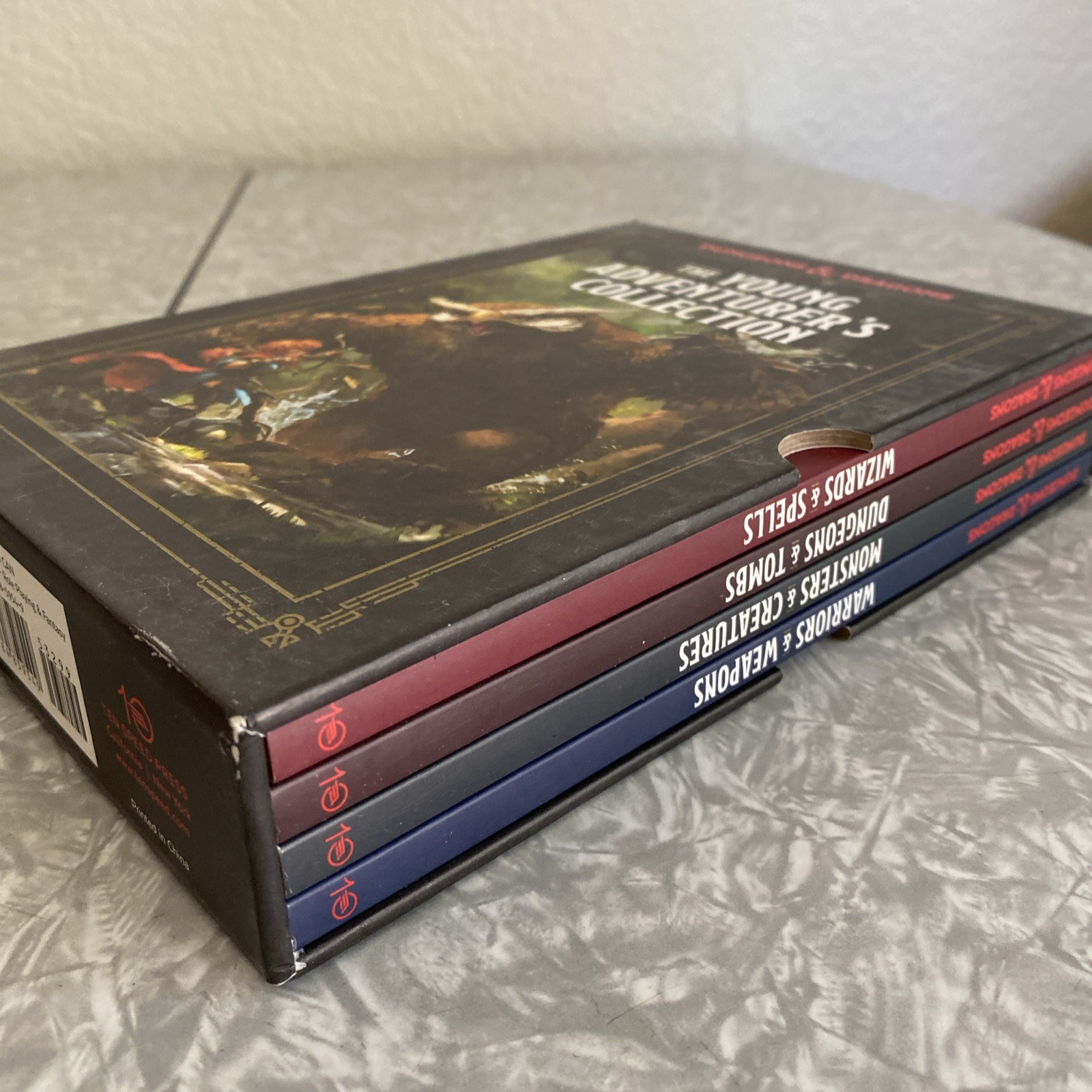 D&D Young Adventurers Collection Box Set 1 Dungeons and Dragons 4 Books Slipcase